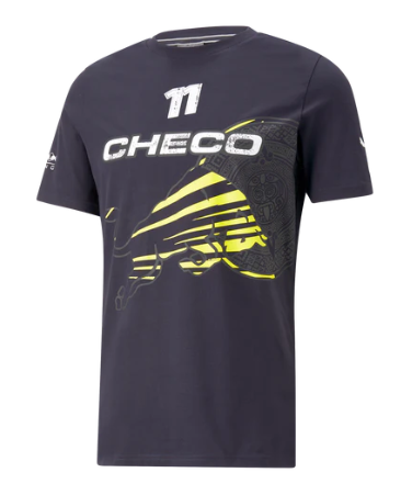 RBR CHECO LOGO TEE NVY