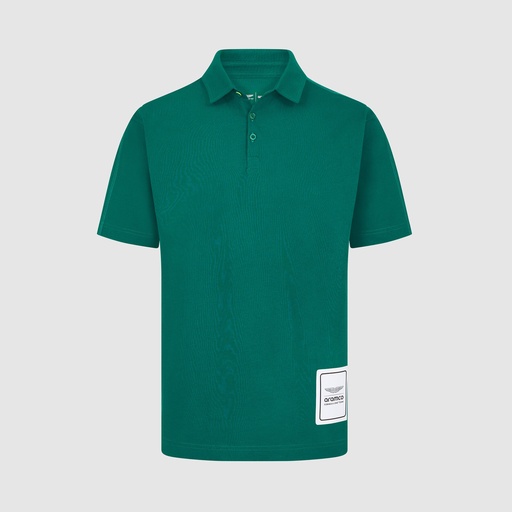 AMF1 FW MENS LOGO POLO AM GREEN