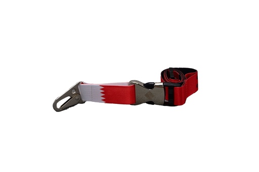 BIC Bahrain Flag Lanyard