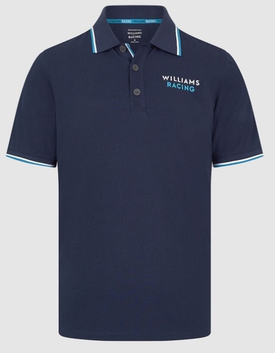 WILLIAMS RACING FW MENS POLO NAVY