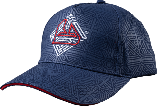 BIC Navy Blue Arabesque Logo Cap