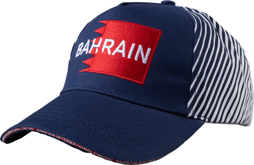 BIC Bahrain Half Flag Navy/Red Cap