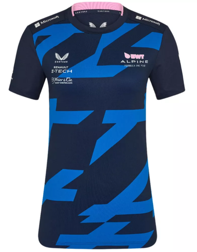 Alpine Racing F1 2025 Women's Pierre Gasly Team T-Shirt