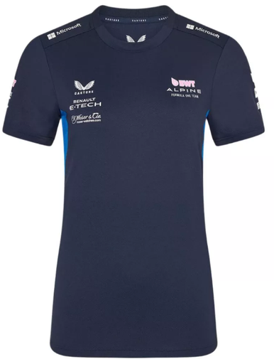 Alpine Racing F1 2025 Women's Team T-Shirt