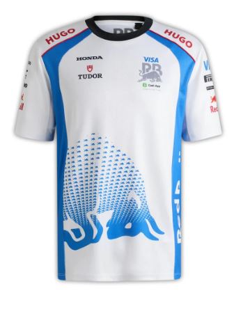 VCARB TEAM TEE-MENS-WHITE