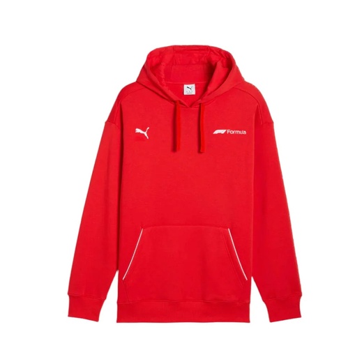 F1 ESS+ HOODIE - RELAXED RED
