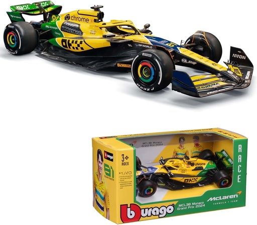 1:43 MCLAREN SENNA MCL38 RACING O. PIASTRI