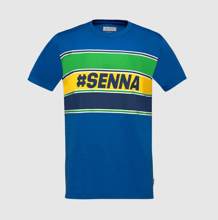 AS #SENNA COTTON TEE MENS 2XL BLUE