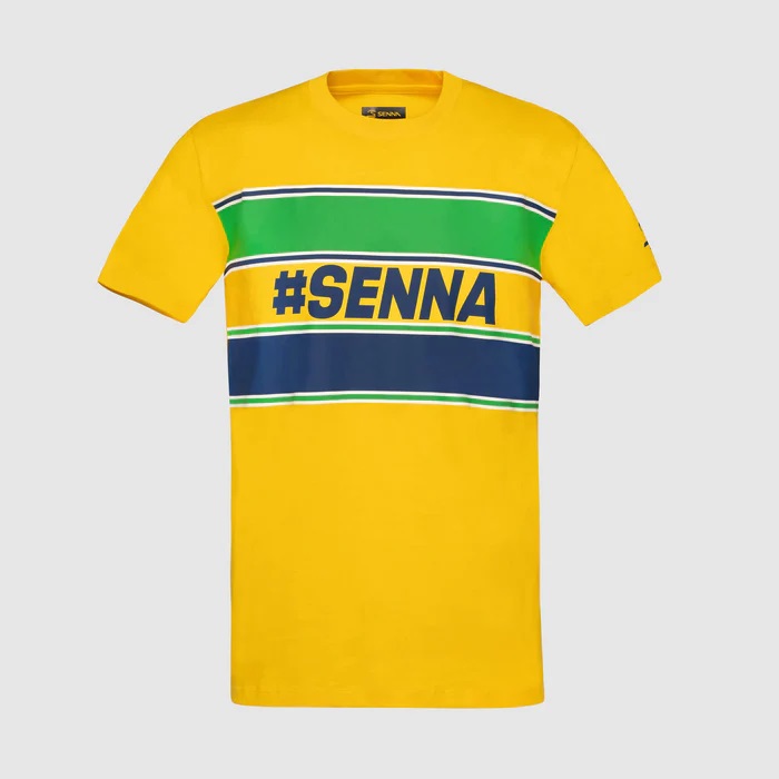 AS #SENNA COTTON TEE MENS S YELLOW