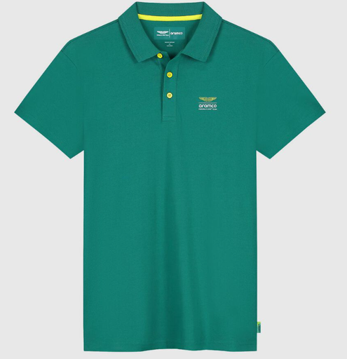 AMF1 FW SEASONAL POLO, AM GREEN