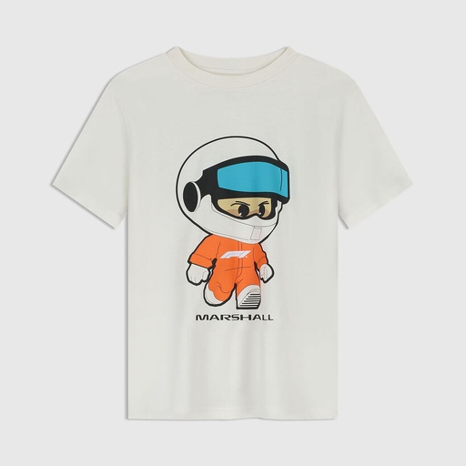 F1 FW KIDs Marshall Tee, WHITE