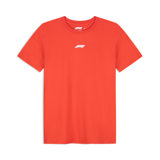 F1 FW Racing Line Tee, F1 HOT RED