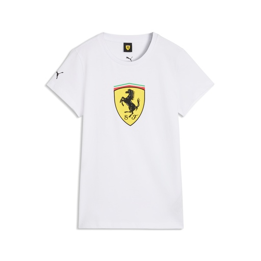 SF FW WMN Shield Tee, WHITE