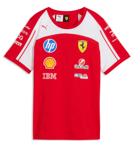 SF RP WMNs Tee, RED