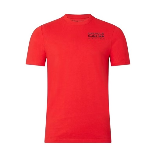 RBR FW UNISEX SMALL LOGO TEE FLAME SCARLET