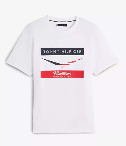 CF1 X TOMMY HILFIGER CHEVRON T-SHIRT-MENS-WHITE