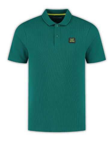 AMF1 FW MENS TECH WAFFLE POLO, GREEN